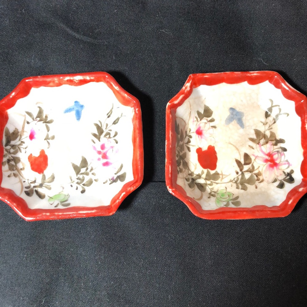Antique salt dishes